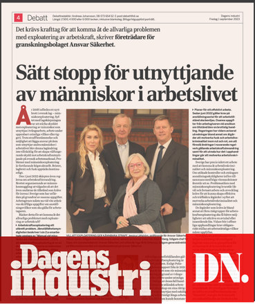 Ansvar Säkerhet AB case study