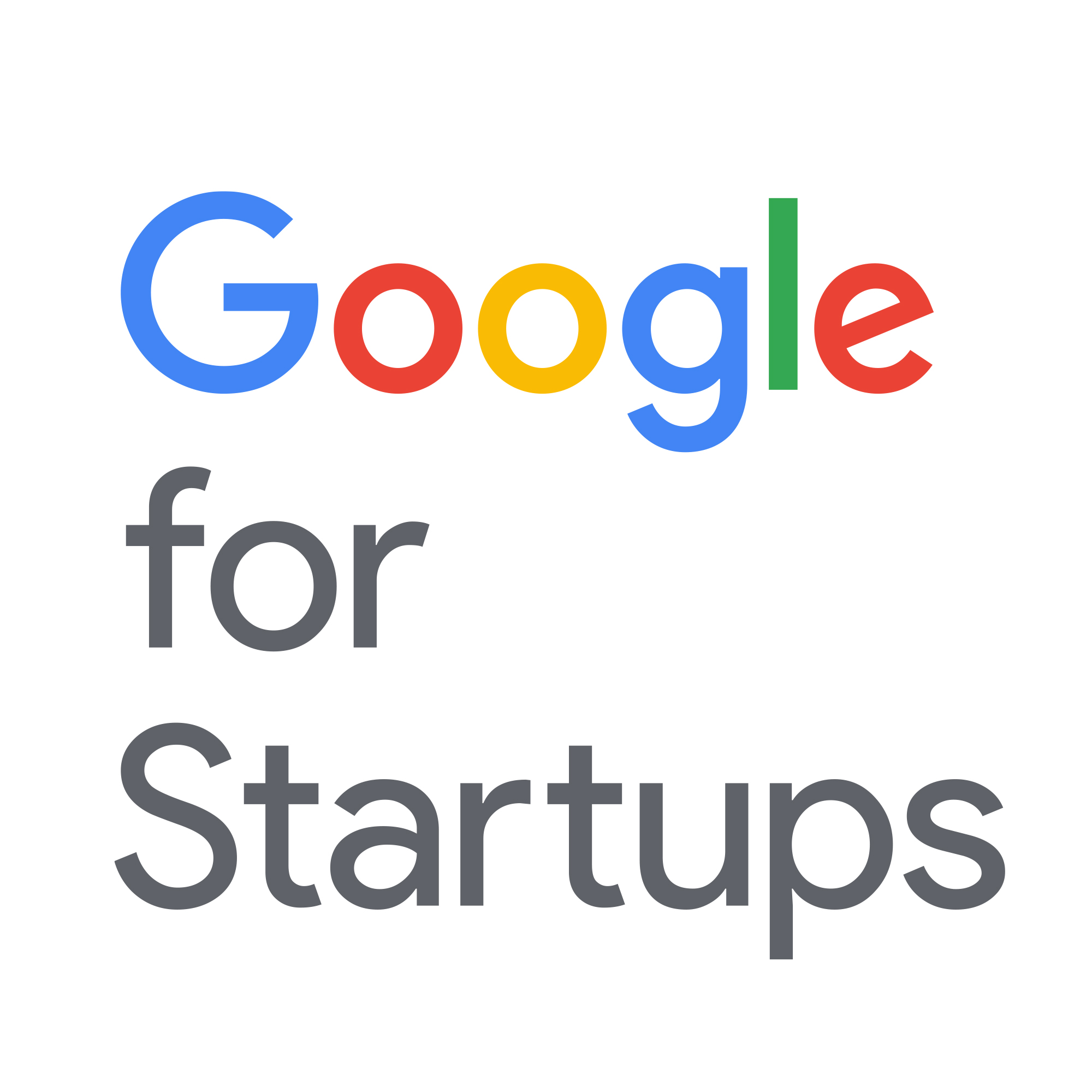 Google for Startups logo